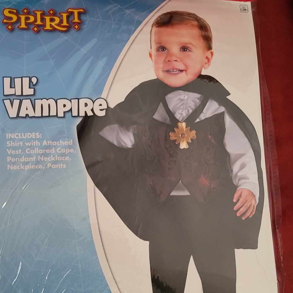 Vampire Toddler Halloween Costume (Brand New Never Worn)